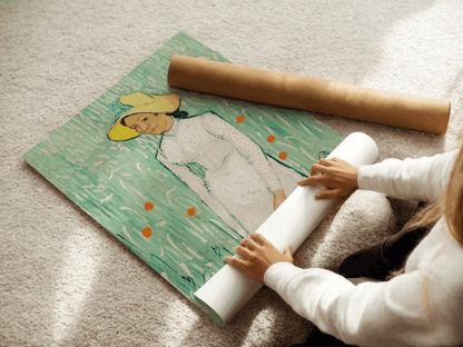 Jeune fille en blanc – Vincent van Gogh