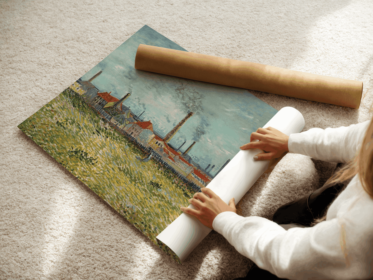 Usines à Clichy – Vincent van Gogh