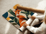 Renard Géométrique — Art Mid-Century