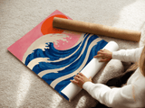 Vague Solaire — Art Japonais Coloré