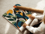 Panthère Géométrique — Art Déco Moderne