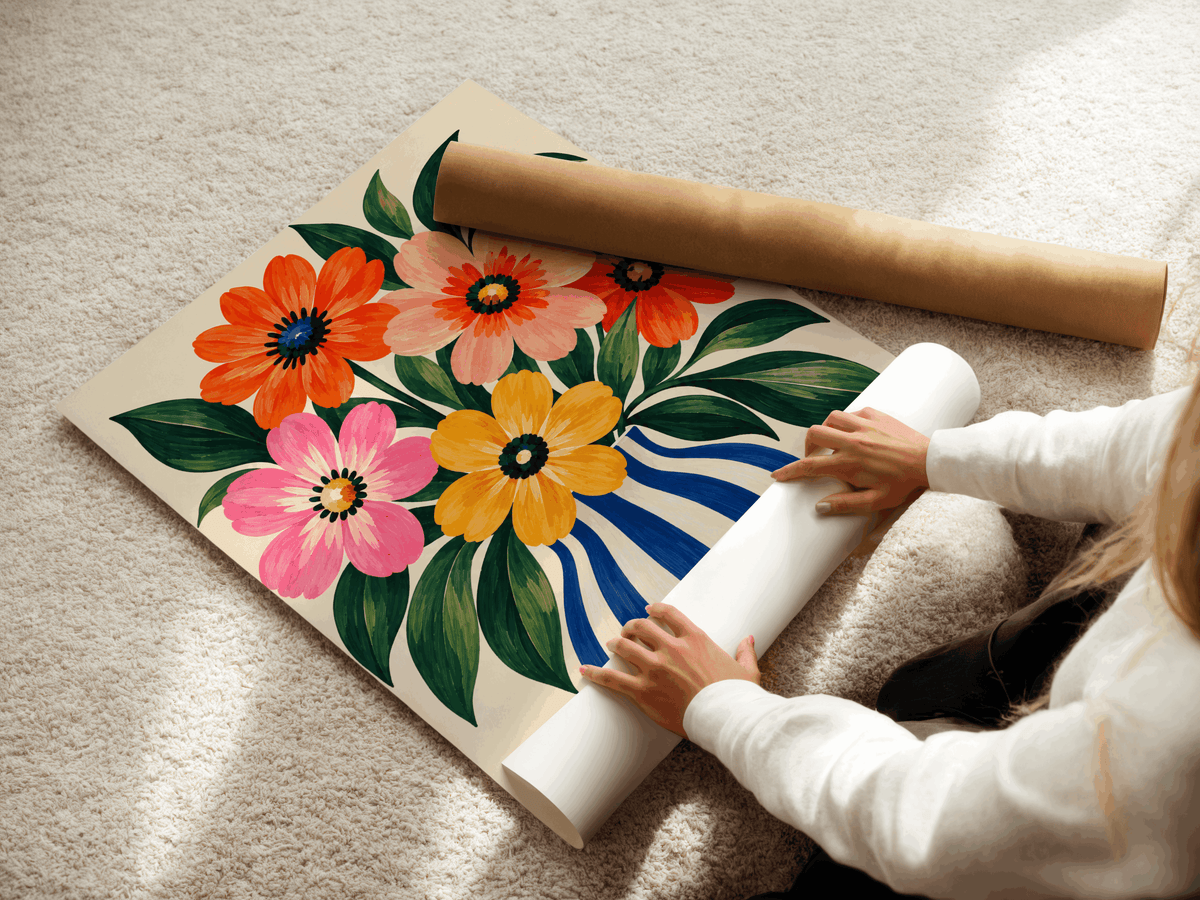 Bouquet Riviera — Art Floral Coloré
