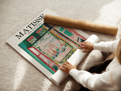 Matisse – La Fenêtre ouverte à Collioure, Affiche Vintage