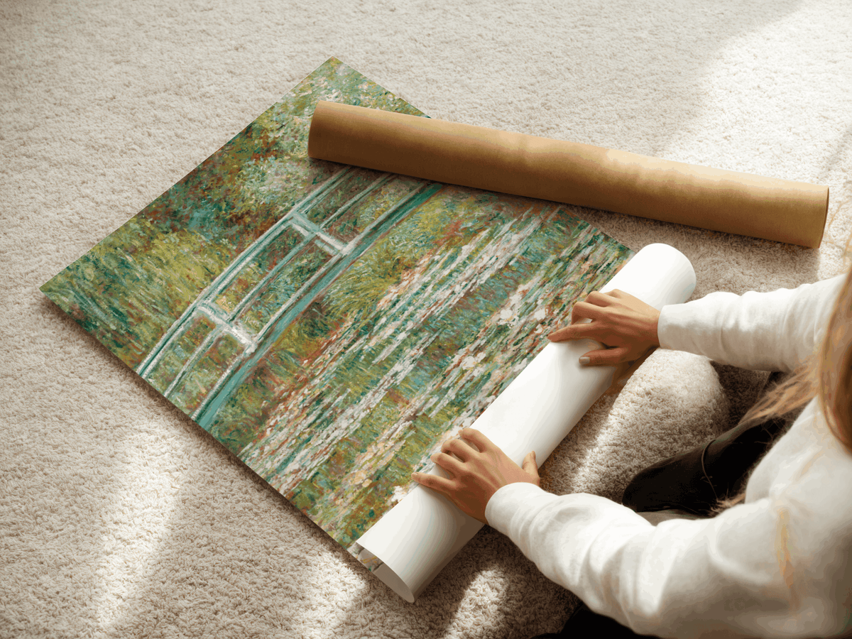 Le Pont japonais et les Nymphéas – Claude Monet