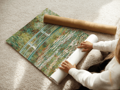 Le Pont japonais et les Nymphéas – Claude Monet