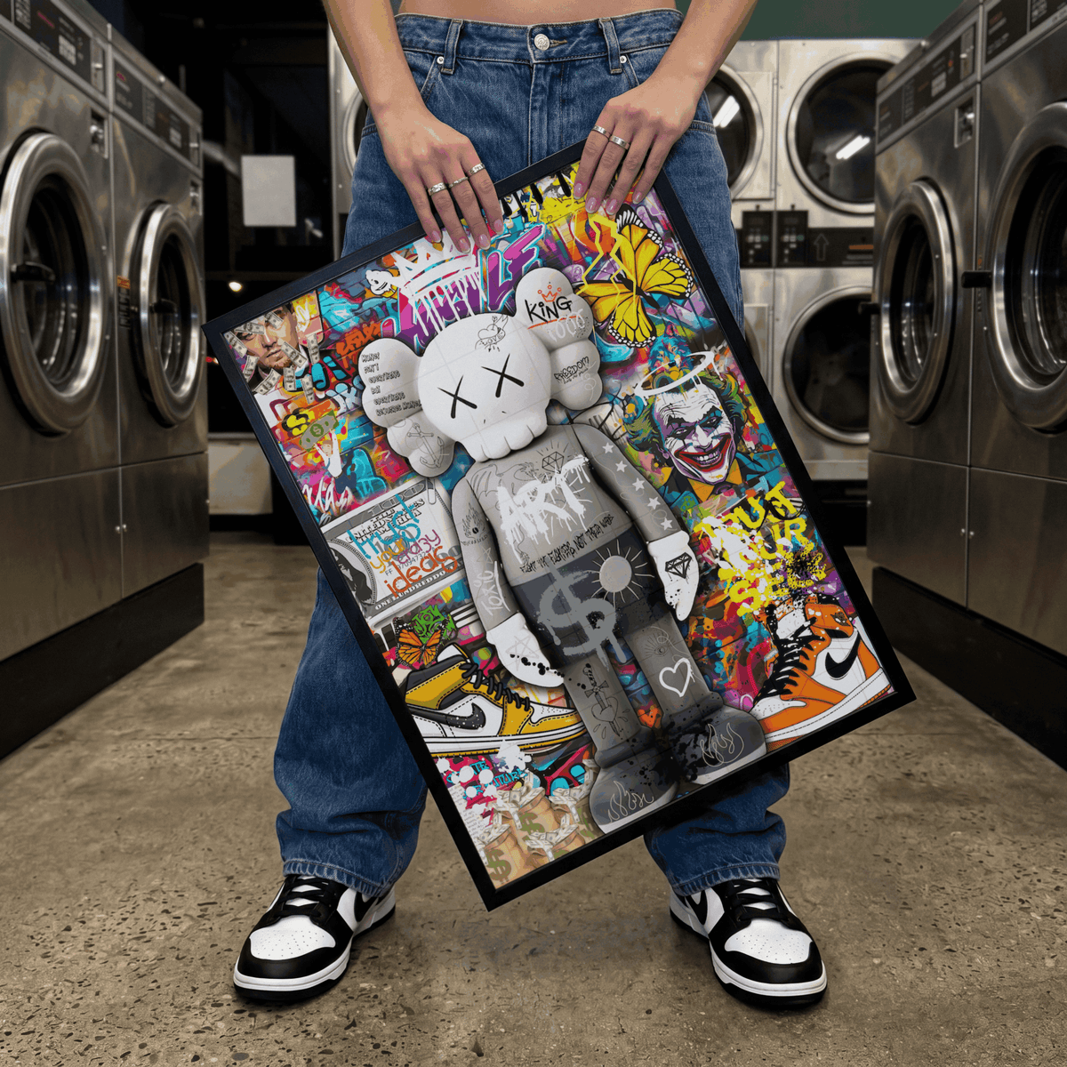 Urban hypebeast -Toile Pop Art Urbaine