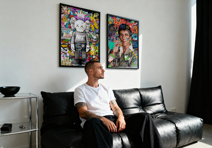 80' Cinema Culte – Toile Pop Art  Street Art